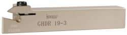 Iscar - Right Hand Cut, GI.., GPV.., TIP.. Insert, Indexable Cutoff Toolholder - 0.36" Max Depth of Cut, 3/4" Shank Width, 3/4" Shank Height, 4-1/2" OAL - Makers Industrial Supply