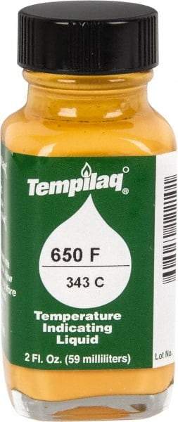 Tempil - 650°F Temp Indicating Liquid - 2 Ounce Container, 343°C - Makers Industrial Supply