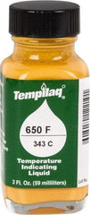 Tempil - 650°F Temp Indicating Liquid - 2 Ounce Container, 343°C - Makers Industrial Supply