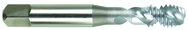 M6 x 1.0 Dia. - D5 - 2 FL - Premium HSS - Bright Semi Bottoming Spiral FL Tap - Makers Industrial Supply