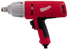 Milwaukee Tool - 3/4 Inch Drive, 380 Ft./Lbs. Torque, Pistol Grip Handle, 1,750 RPM, Impact Wrench - 7 Amps, 120 Volts - Makers Industrial Supply