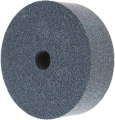 Norton - 3" Diam x 1/2" Hole x 1" Thick, H Hardness, 100 Grit Surface Grinding Wheel - Silicon Carbide, Type 1, Fine Grade, 10,825 Max RPM, Vitrified Bond, No Recess - Makers Industrial Supply