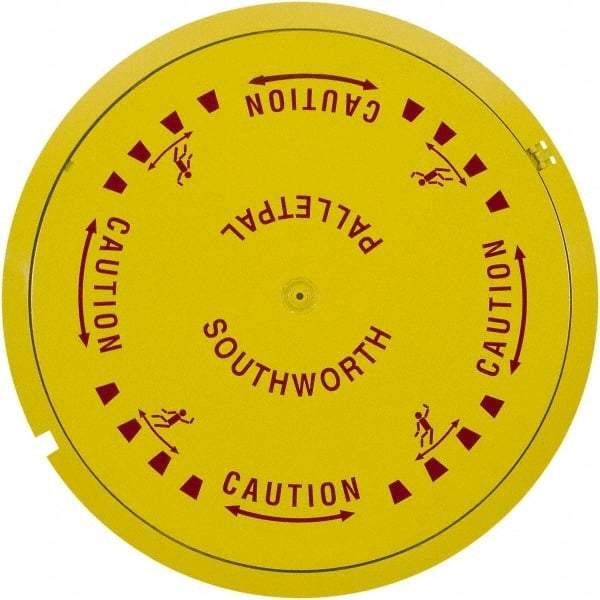 Pallet Pal - Turntables Type: Low Profile Disk Diameter (Inch): 43-5/8 - Makers Industrial Supply