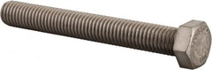 Value Collection - 1/2-13 UNC, 4" Length Under Head Hex Head Cap Screw - Fully Threaded, Grade 316 Stainless Steel, Uncoated, 3/4" Hex - Makers Industrial Supply