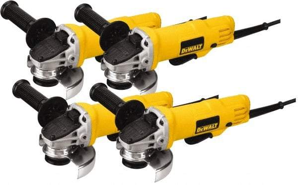 DeWALT - Electric Tool Combination Kits Tools: 4-1/2" Angle Grinder Amperage: 7.50 - Makers Industrial Supply