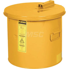 Safety Bench Cans & Dip/Wash Tanks; Type: Dip Tank; Capacity (pt.): 5.000; Can Material: Steel; Capacity: 5.000; Capacity (Qt.): 5.000; Color: Yellow; Capacity (Gal.): 5.000