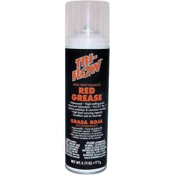 Tri-Flow - 6.25 oz Aerosol Aluminum High Temperature Grease - Brown, High Temperature, 475°F Max Temp, - Makers Industrial Supply