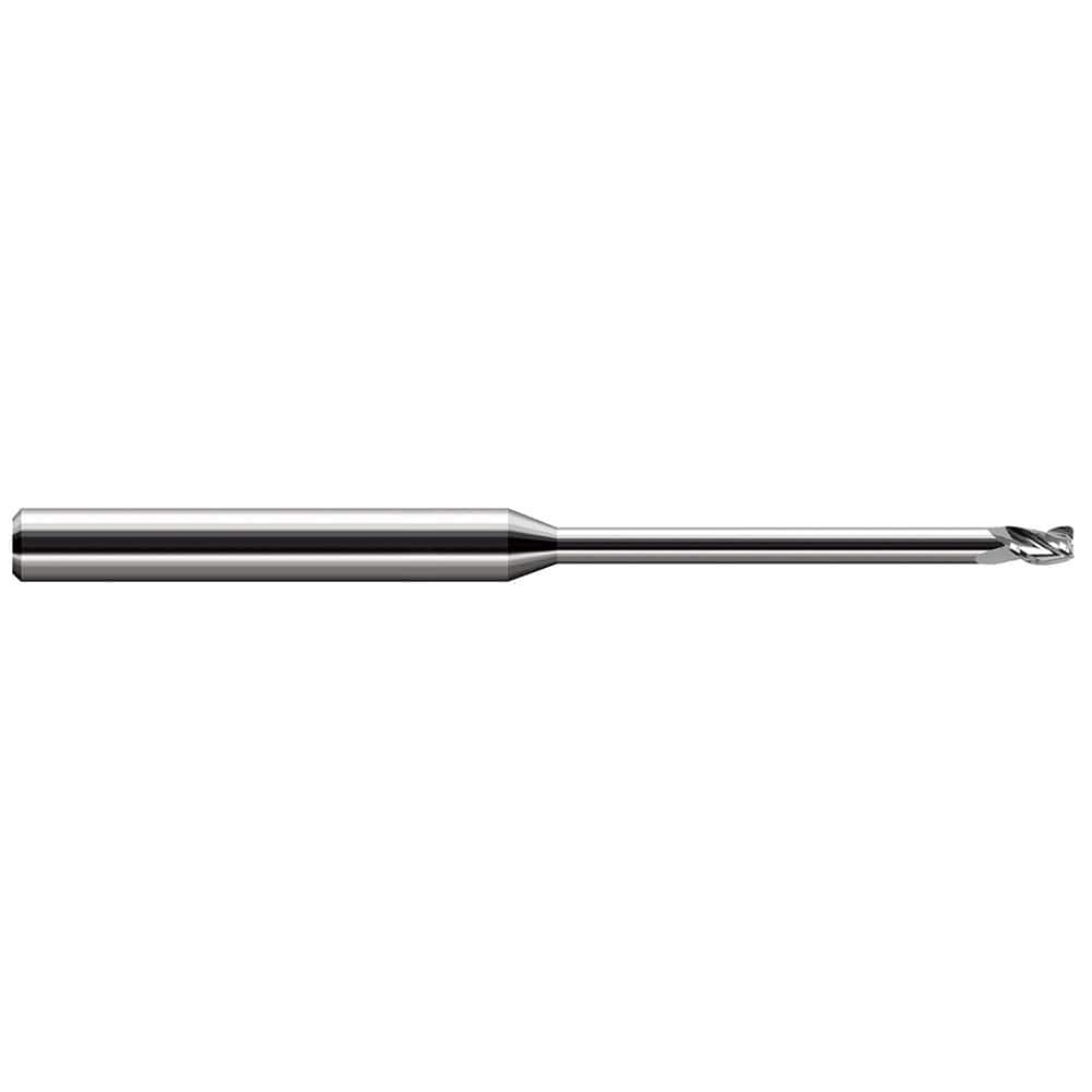 Harvey Tool - Corner Radius & Corner Chamfer End Mills; Mill Diameter (Inch): 3/32 ; Mill Diameter (Decimal Inch): 0.0930 ; End Type: Corner Radius ; Corner Radius (Decimal Inch): 0.0050 ; Number of Flutes: 3 ; Material: Solid Carbide - Exact Industrial Supply