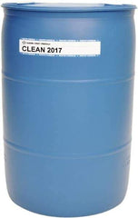 Master Fluid Solutions - 54 Gal Pressure Washing Spray Alkaline In-process Cleaners - Drum, Low Foam Formula - Makers Industrial Supply