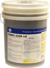 Master Fluid Solutions - Trim E206 nd, 5 Gal Pail Cutting & Grinding Fluid - Water Soluble, For Cutting, Grinding - Makers Industrial Supply