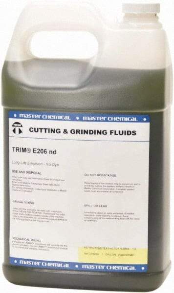 Master Fluid Solutions - 1 Gal Jug Cutting Fluid - Liquid - Makers Industrial Supply