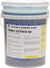 Master Fluid Solutions - Trim C270CG bd, 5 Gal Pail Cutting & Grinding Fluid - Synthetic, For Cutting, Grinding - Makers Industrial Supply