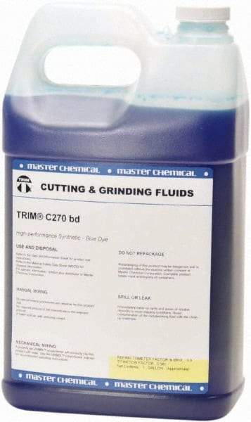 Master Fluid Solutions - 1 Gal Jug Cutting Fluid - Synthetic - Makers Industrial Supply