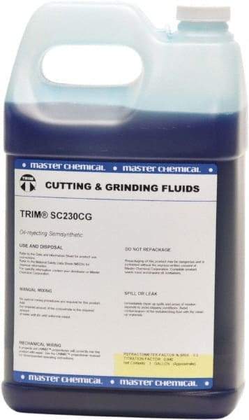 Master Fluid Solutions - 1 Gal Jug Cutting & Grinding Fluid - Semisynthetic - Makers Industrial Supply