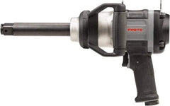 Proto - 1" Drive, 5,000 RPM, 2,500 Ft/Lb Torque Impact Wrench - Pistol Grip Handle, 900 IPM, 12 CFM, 90 psi, 1/2" NPT Inlet - Makers Industrial Supply