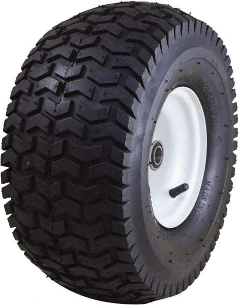 Marathon Industries - 6-7/64" Wide x 15" High x 7" Deep Turf Pneumatic Hand Truck Tire - 400 Lb Load Capacity - Makers Industrial Supply