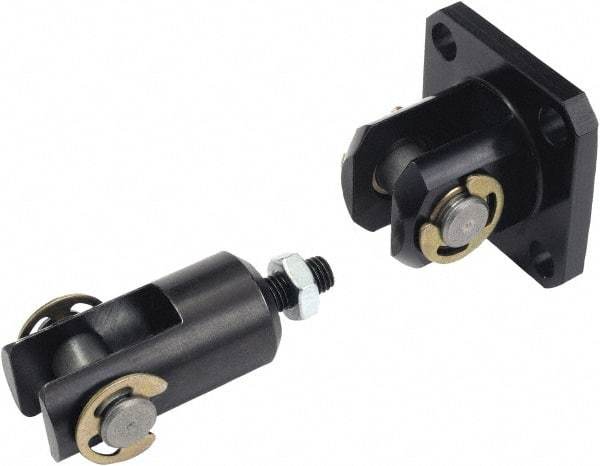 ARO/Ingersoll-Rand - Air Cylinder Double Clevis - For 4" Air Cylinders, Use with ARO/Ingersoll Rand Premair Compact Cylinders - Makers Industrial Supply