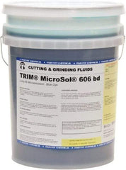 Master Fluid Solutions - Trim MicroSol 606 bd, 5 Gal Pail Cutting & Grinding Fluid - Semisynthetic - Makers Industrial Supply