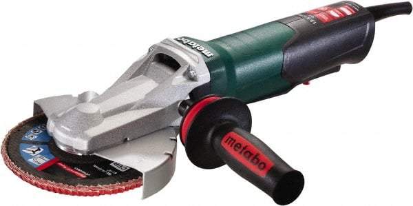 Metabo - 6" Wheel Diam, 9,600 RPM, Corded Angle & Disc Grinder - 5/8-11 Spindle, 13.5 Amps - Makers Industrial Supply