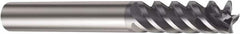 Sandvik Coromant - 5/16", 4 Flute, Solid Carbide, 1/64" Corner Radius End Mill - 3-1/2" OAL, 50° Helix, 5/8" LOC - Makers Industrial Supply