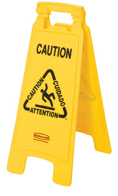 Wet Floor Sign - Yellow - Makers Industrial Supply