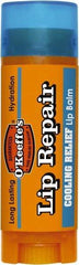 O'Keeffe's - 0.15 oz Moisturizing Cooling Relief Lip Balm - Comes in Tube, Fragrance Free - Makers Industrial Supply