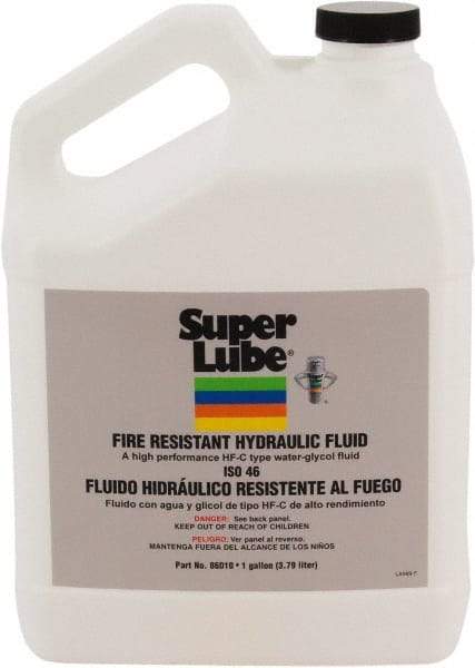 Synco Chemical - 1 Gal Bottle Synthetic Hydraulic Oil - -20 to 60°F, ISO 46, 40-46 cSt at 100°F - Makers Industrial Supply