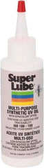 Synco Chemical - 4 oz Bottle Oil with PTFE Direct Food Contact White Oil - Translucent, -45°F to 450°F, Food Grade - Makers Industrial Supply