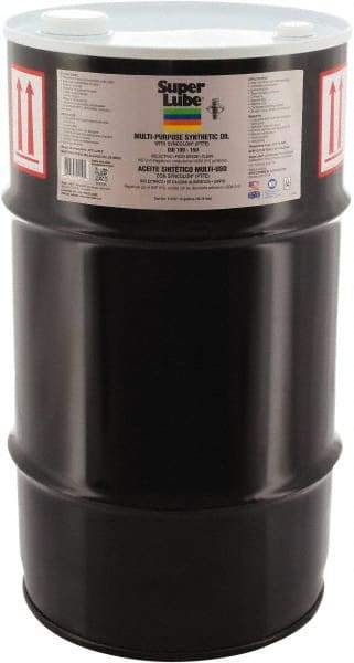 Synco Chemical - 15 Gal Keg Oil with PTFE Direct Food Contact White Oil - Translucent, -45°F to 450°F, Food Grade - Makers Industrial Supply