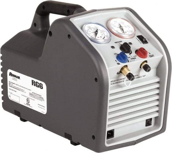 OTC - 115 VAC, Automatic HVAC Refrigerant Recovery - 0.37 to 0.59 Lb/min Vapor Rate of Recovery - Makers Industrial Supply