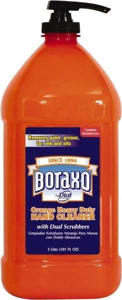 Boraxo - 3 L Pump Bottle Liquid Soap - Orange (Color), Orange Scent - Makers Industrial Supply