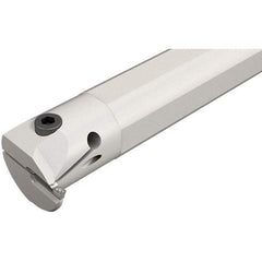 Iscar - HELII, Internal, Right Hand, 10mm Max Depth of Cut, 4 to 4.76mm Groove Width, Indexable Grooving Tool Holder - 32mm Shank Width, 200mm OAL, Through Coolant - Makers Industrial Supply