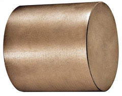 Made in USA - 7/8 Inch Diameter x 6-1/2 Inch Long, Oil Impregnated Bronze Round Rod - Alloy SAE 841 - Makers Industrial Supply