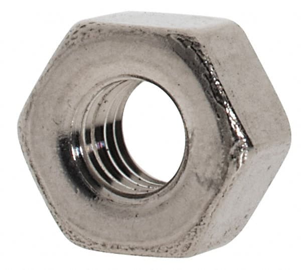 Value Collection - M3x0.50 Metric Coarse Stainless Steel Right Hand Heavy Hex Nut - 5.5mm Across Flats, 3mm High, Uncoated - Makers Industrial Supply