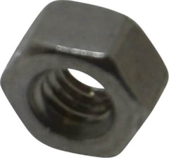 Value Collection - M4x0.70 Metric Coarse Stainless Steel Right Hand Heavy Hex Nut - 7mm Across Flats, 4mm High, Uncoated - Makers Industrial Supply