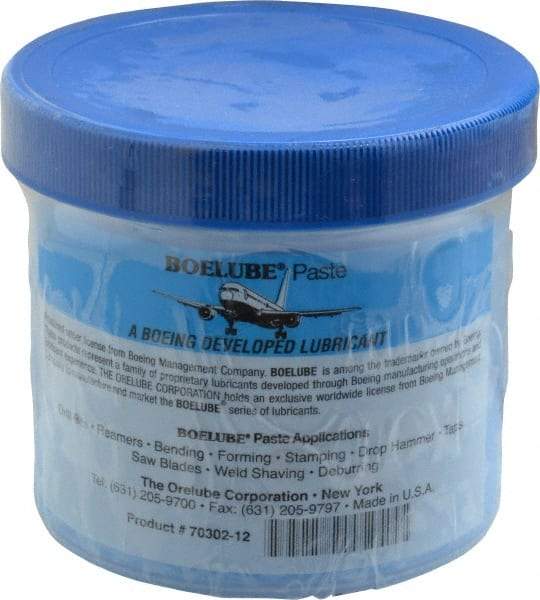 Boelube - 12 oz Jar Lubricant - Blue, -20°F Max - Makers Industrial Supply