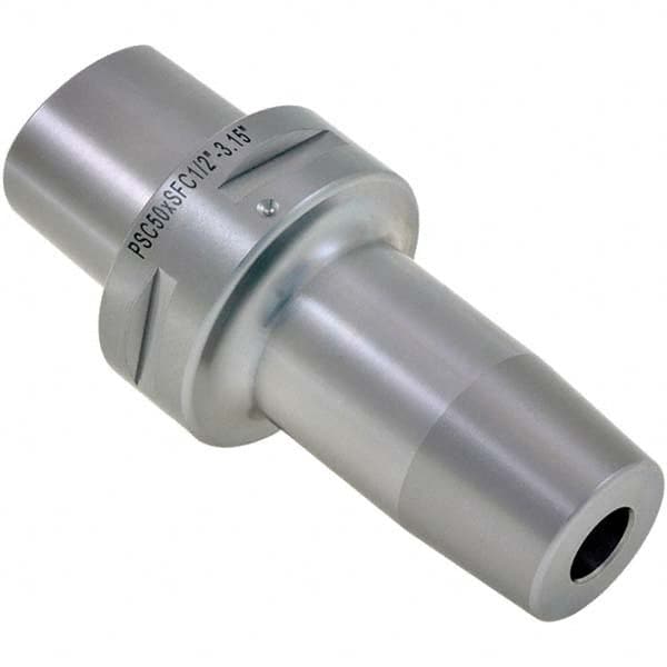 Shrink-Fit Tool Holder & Adapter: C5 Taper Shank 80mm Projection, 24mm Nose Diam, 110mm OAL, 25,000 RPM