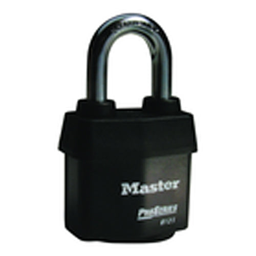 Hi-Vis Aluminum Padlock - 2 1/4″ Body Width; Keyed: Alike - Makers Industrial Supply