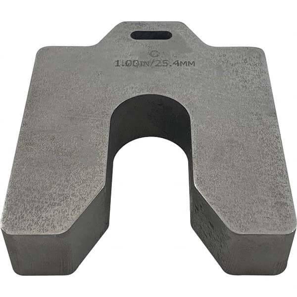 Maudlin Products - Metal Shim Stock Type: Slotted Shim Material: Stainless Steel - Makers Industrial Supply