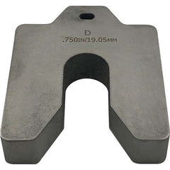 Maudlin Products - Metal Shim Stock Type: Slotted Shim Material: Stainless Steel - Makers Industrial Supply