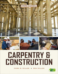 McGraw-Hill - CARPENTRY & CONSTRUCTION Handbook, 5th Edition - by Rex Miller, Mark Miller, McGraw-Hill, 2009 - Makers Industrial Supply