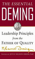 McGraw-Hill - ESSENTIAL DEMING Handbook, 1st Edition - by W. Edwards Deming, Edited by Joyce Orsini & Diana Deming Cahill, McGraw-Hill, 2012 - Makers Industrial Supply