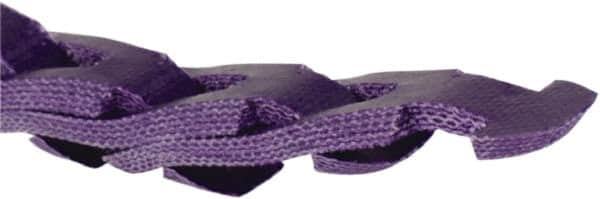 Fenner Drives - Section Round, 3/4" Diam, Adjustable Replacement Belt - Polyester/Polyurethane Composite, Purple, Link Style Round Belt - Makers Industrial Supply