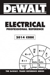 DELMAR CENGAGE Learning - DEWALT Electrical Professional Reference, 2014 Publication, 3rd Edition - by Rosenberg, Delmar/Cengage Learning - Makers Industrial Supply