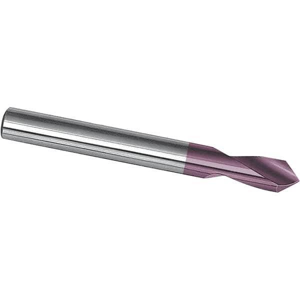 Magafor - 6mm Body Diam, 90°, 50mm OAL, Solid Carbide Spotting Drill - Makers Industrial Supply