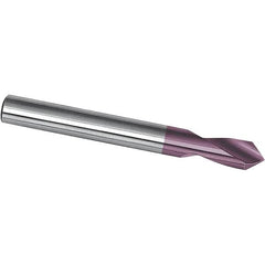 Magafor - 20mm Body Diam, 90°, 100mm OAL, Solid Carbide Spotting Drill - Makers Industrial Supply