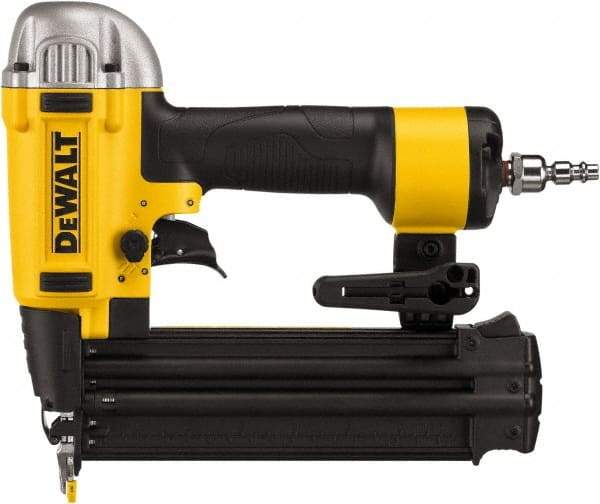 DeWALT - 5/8 to 2-1/8" Nail Length, 18 Gauge Brad Air Nailer - 70 to 90 psi - Makers Industrial Supply