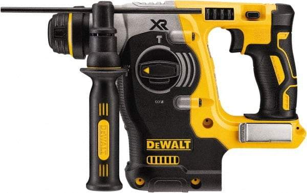 DeWALT - 20 Volt 1" SDS Chuck Cordless Rotary Hammer - 0 to 4,500 BPM, 0 to 1,200 RPM, Reversible - Makers Industrial Supply