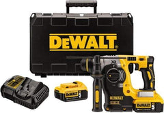 DeWALT - 20 Volt 1" SDS Chuck Cordless Rotary Hammer - 0 to 4,500 BPM, 0 to 1,200 RPM, Reversible - Makers Industrial Supply