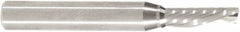 Amana Tool - 3/16" Cutting Diam x 5/8" Length of Cut, 1 Flute, Downcut Spiral Router Bit - Uncoated, Right Hand Cut, Solid Carbide, 2" OAL x 1/2" Shank Diam, 30° Helix Angle - Makers Industrial Supply